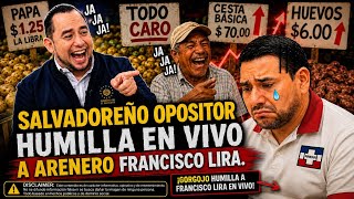 🚨 ÚLTIMA HORA: Salvadoreño HUMILLA a Francisco Lira en vivo y lo deja sin palabras