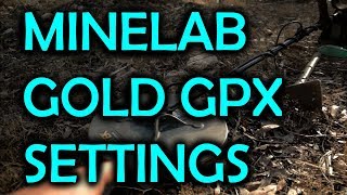 EP35 | HANG out with MINELAB GOLD | Talks about his GPX detector SETTINGS