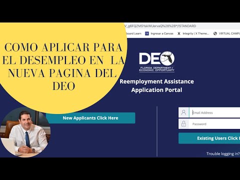 Como aplicar para el desempleo en la de la nueva pagina