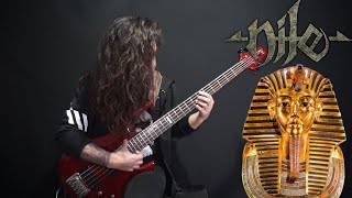 NILE - UTTERANCES OF THE CRAWLING DEAD [ BEST BASS COVER ] ONE TAKE
