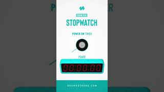 Stopwatch Mode | GSGO Timer