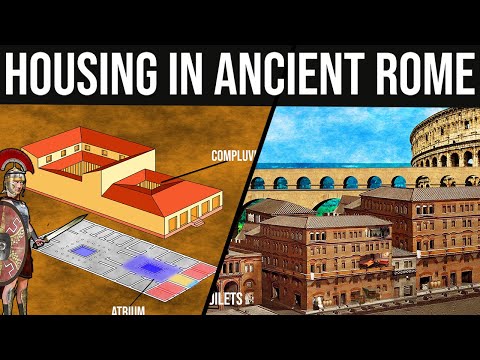 Housing and Houses in Ancient Rome - Domus, Insula, Villa