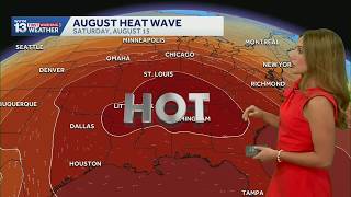 Heat Takes Over Alabama's Weather Forecast With Risk Of Extreme Heat By The Weekend