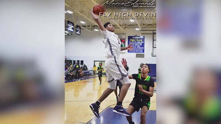 Huntington high school pays tribute to Devin Myers