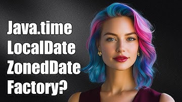 Do java.time.LocalDate and ZonedDateTime Use the Factory Pattern?