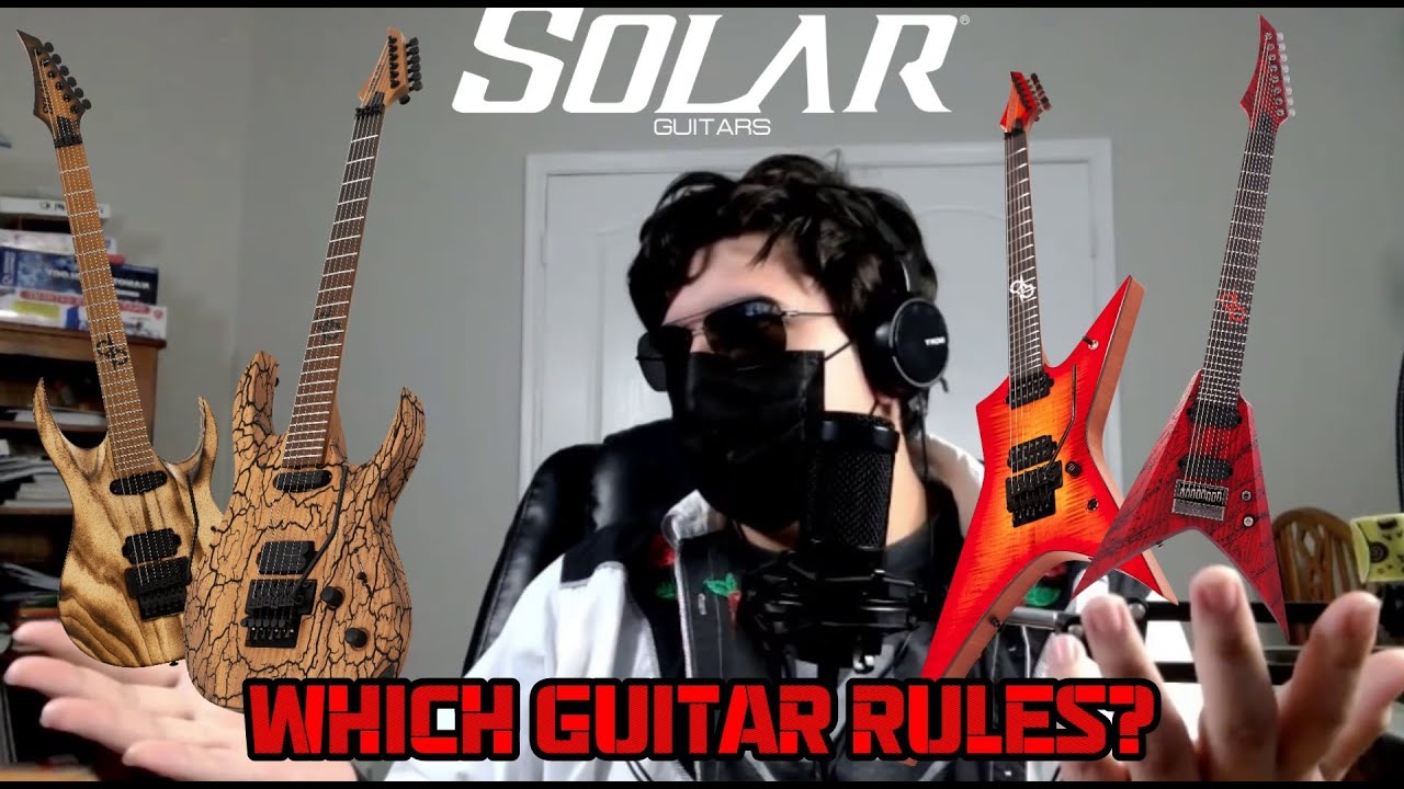 Non-Guitarist Ranks Guitars - Solar Guitars