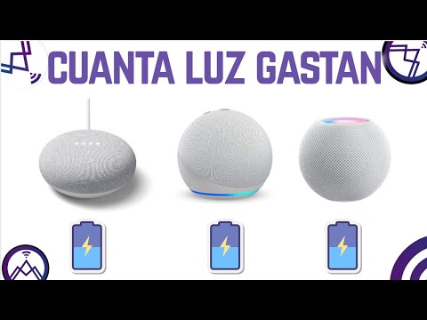 Cuanta luz gastan las bocinas inteligentes