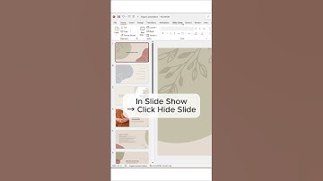 How to Hide a Slide in PowerPoint (1 Min Tutorial)