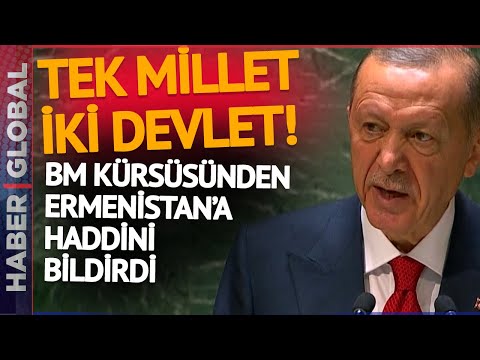 Erdoğan'dan Azerbaycan Ordusuna Tam Destek! BM Kürsüsünden Ermenistan'a Haddini Bildirdi