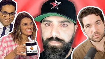 Keemstar Endorses "Breaking Points" on Twitter, David Doel Calls Out Saagar in Replies