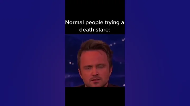 Normal people death stare VS Giancarlo 😈 #shorts