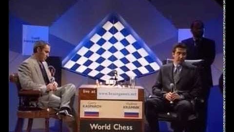 Kasparov on how Kramnik defeated him at World Chess Championship 2000