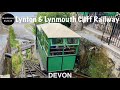  lynton  lynmouth cliff railway  fully water powered  devon  uk
