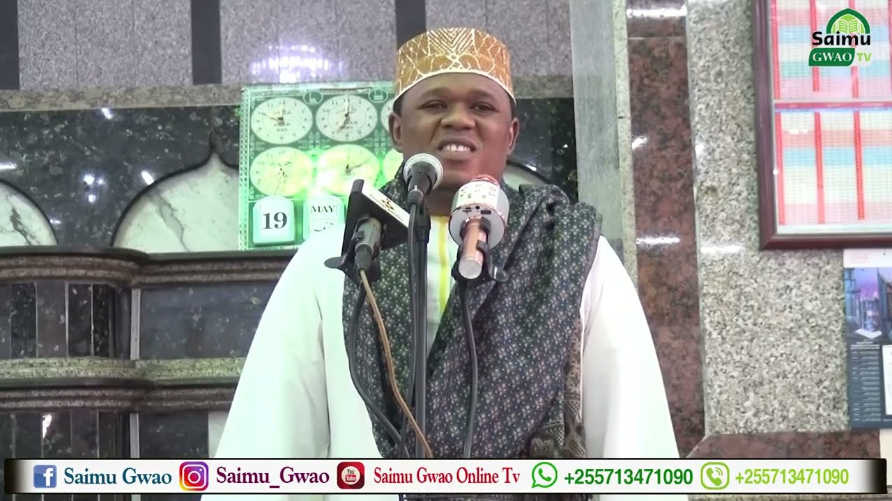 KHUTBA YA IJUMAA SHEIKH HUSSEIN POCHO MADA MSIMAMO