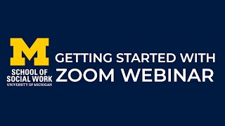 Zoom Webinar   Basics