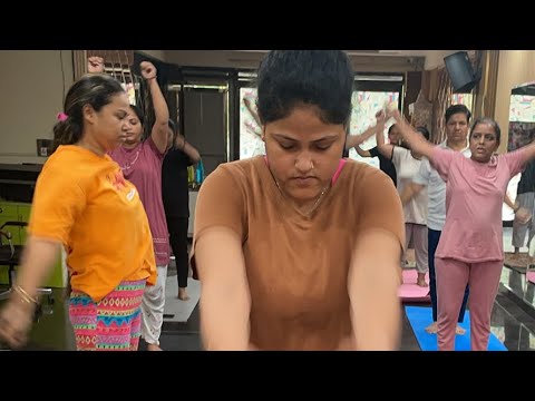 Yoga for belly fat reduction # yoga #Shree Aadinath yoga Sansthan is live
