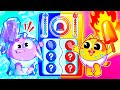 🥶Cold or Hot🥵 Challenge Song🔥Fire &amp; Ice❄️ Funny Kids Songs &amp; Nursery Rhymes♥️