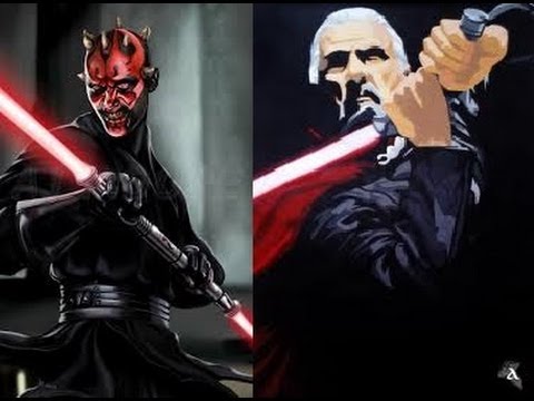 Versus series shorts-Count Dooku VS Darth Maul - YouTube.