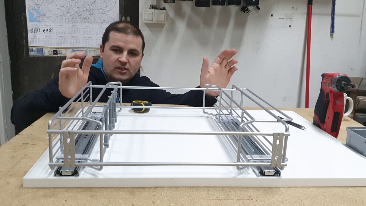 Ugradnja bočne fioke #47