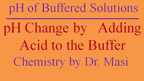 Calculate the pH Change if We Add Acid to a Buffer Solution of Propanoic acid and sodium propanoate