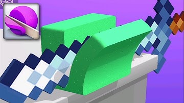 ASMR Slicing - All Levels Gameplay and Very Relaxing ASMR Sounds Levels 214-218 (iOS, Android)