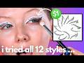 $1 EYELINER &amp; EYESHADOW STENCILS .... Would You Try It?