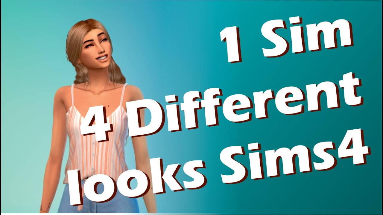 Shiipty Four College Styled Looks The Sims 4 Look - www.vrogue.co