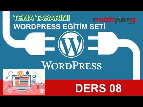 Wordpress Dersleri Html Blog Template Parçalama Ve Wordpress Uyumlu Hale Getirme Ders 8