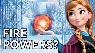 What If Anna had Fire Powers in Frozen 3?