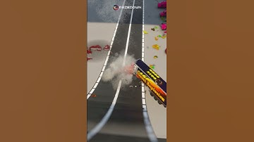 Which Slope gives 100M HIGHEST JUMP from Teardown cars #gamingvideos