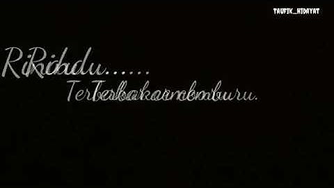 Sakit tapi ku rindu  😟😟😟