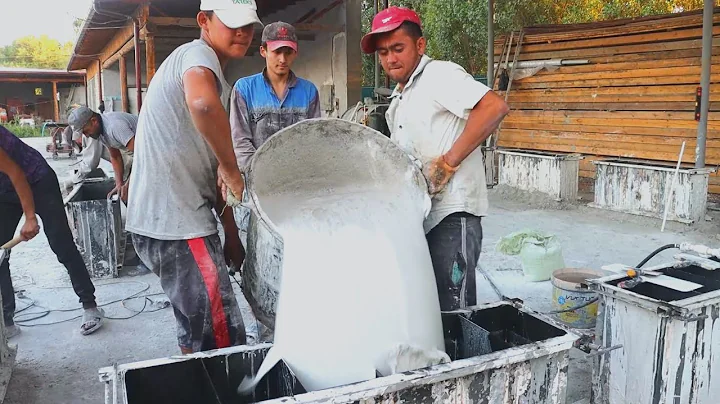 Amazing Process of Making Foam Concrete Blocks | Mass Production Factory of Foam Concrete Blocks - DayDayNews