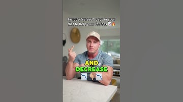 REFEED DAY = MORE FAT LOSS! 🥞🍞🍔🍪