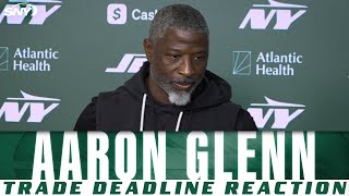 Jets coach Aaron Glenn reacts to Sauce Gardner and Quinnen Williams trades Information