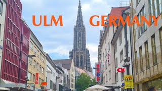 Ulm Walking Tour  🇩🇪  2022 | Weekend Tour in Ulm, Germany