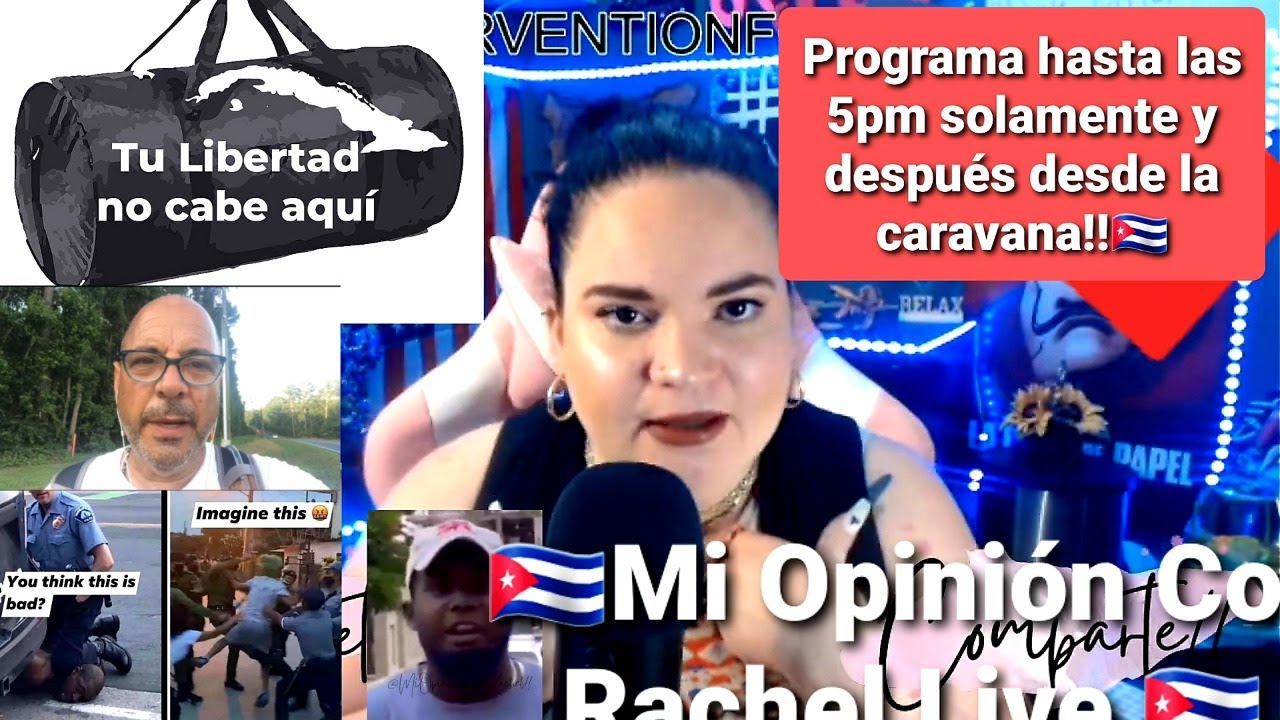 🔴MI OPINION CON RACHEL LIVE🔴Programa Corto( Cuba 6Dia) Y despues ...