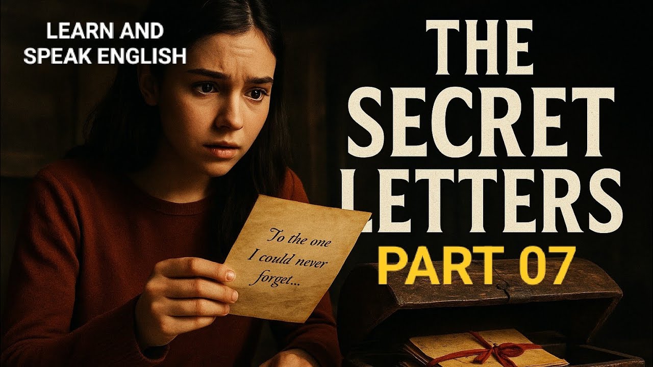 The Secret Letters Part 7 | Suspenseful English Novel | Mystery story | learn and speak english  