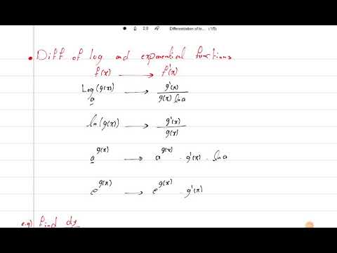 Differentiation part 3 - YouTube