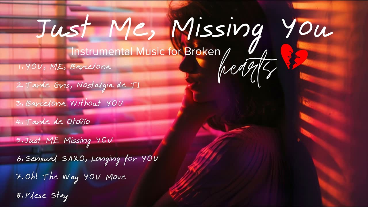 Just Me, Missing You: Smooth Jazz Instrumental: Piano y Saxo Relajante para Estudiar y Trabajar 🎷