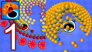 Jelly Hole: Roll & Eat Pals - Gameplay Walkthrough Part 1 - Tutorial (Android Gameplay) screenshot 4