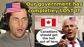 Trump Advisor Demands Canadians "Get the hell out of the U.S." (American Reaction)