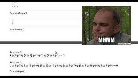 Counting subarrays | Sansa and Xor