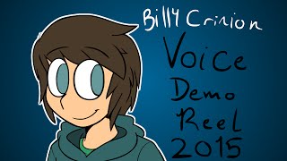 Billy Crinion Voice Demo Reel 2015