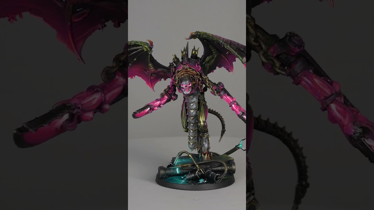 This minis are inspired by cyberpunk neons