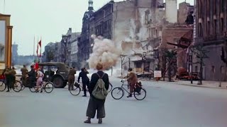Life in Germany After The Nazis Fell: Rare Color Footage (1945-46)