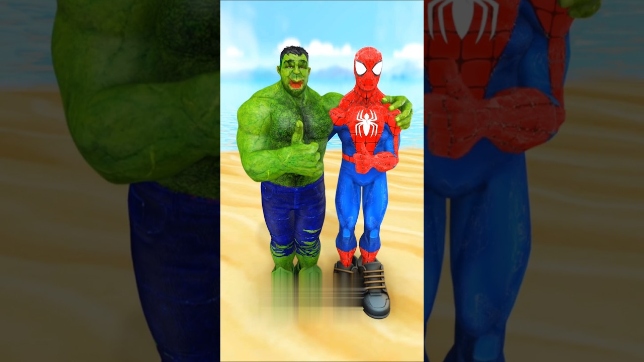 Hulk Stole Spider-Man’s Shoes! 😱 