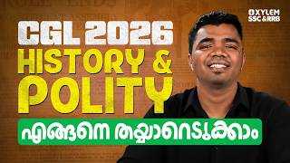 SSC CGL 2026 Complete History & Polity Revision 🔥 | Xylem SSC & RRB