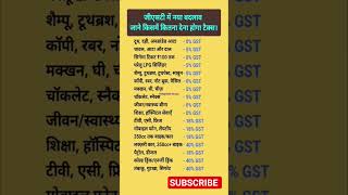 GST में नया बदलाव जाने किसमे कितना देना होगी टैक्स