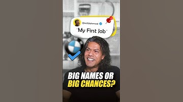 Big Names or Big Chances? 🤔 How I Chose Growth Over Brand in My Career Journey | Sidd Ahmed