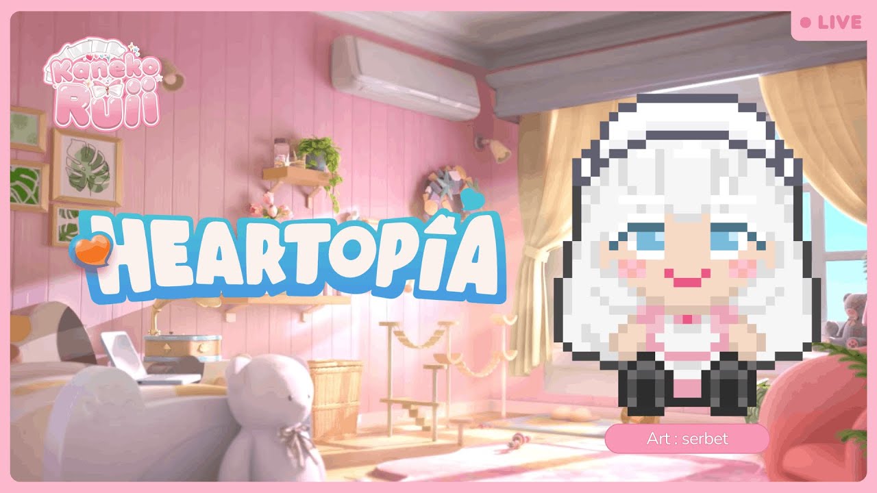 🩷 Vertical Live Stream | [Heartopia] Membangun Rumah 